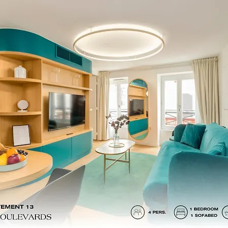Beauquartier - Grands Boulevards Apartment