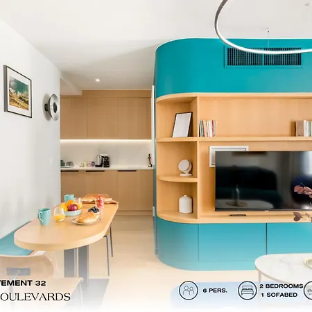 Beauquartier - Grands Boulevards Apartment
