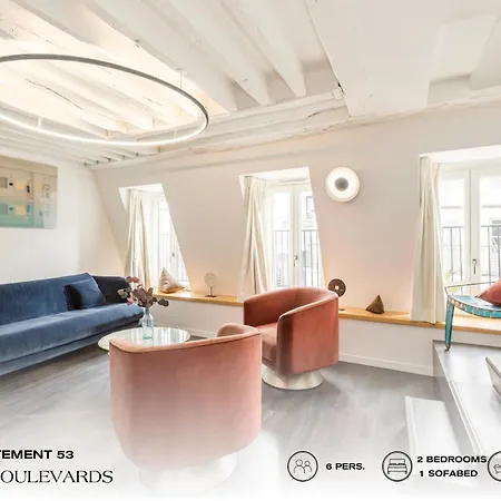Beauquartier - Grands Boulevards Apartment