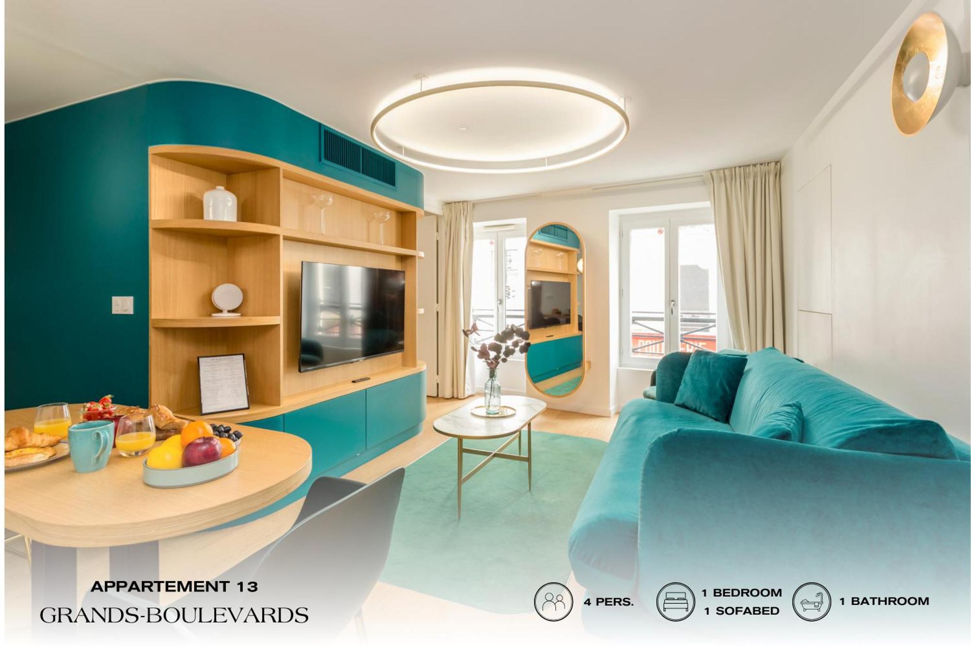 Beauquartier - Grands Boulevards Apartment