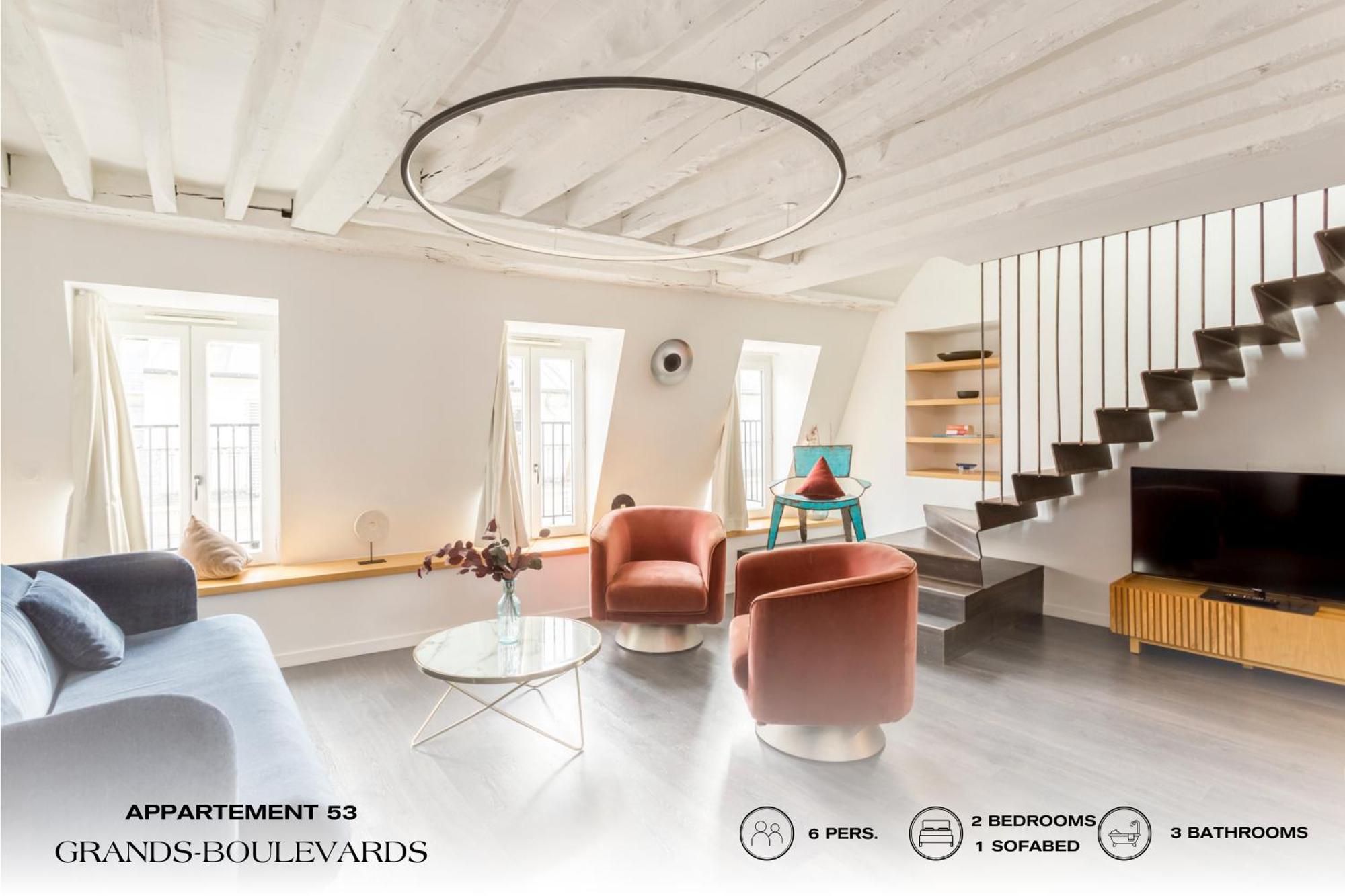 Beauquartier - Grands Boulevards Apartment