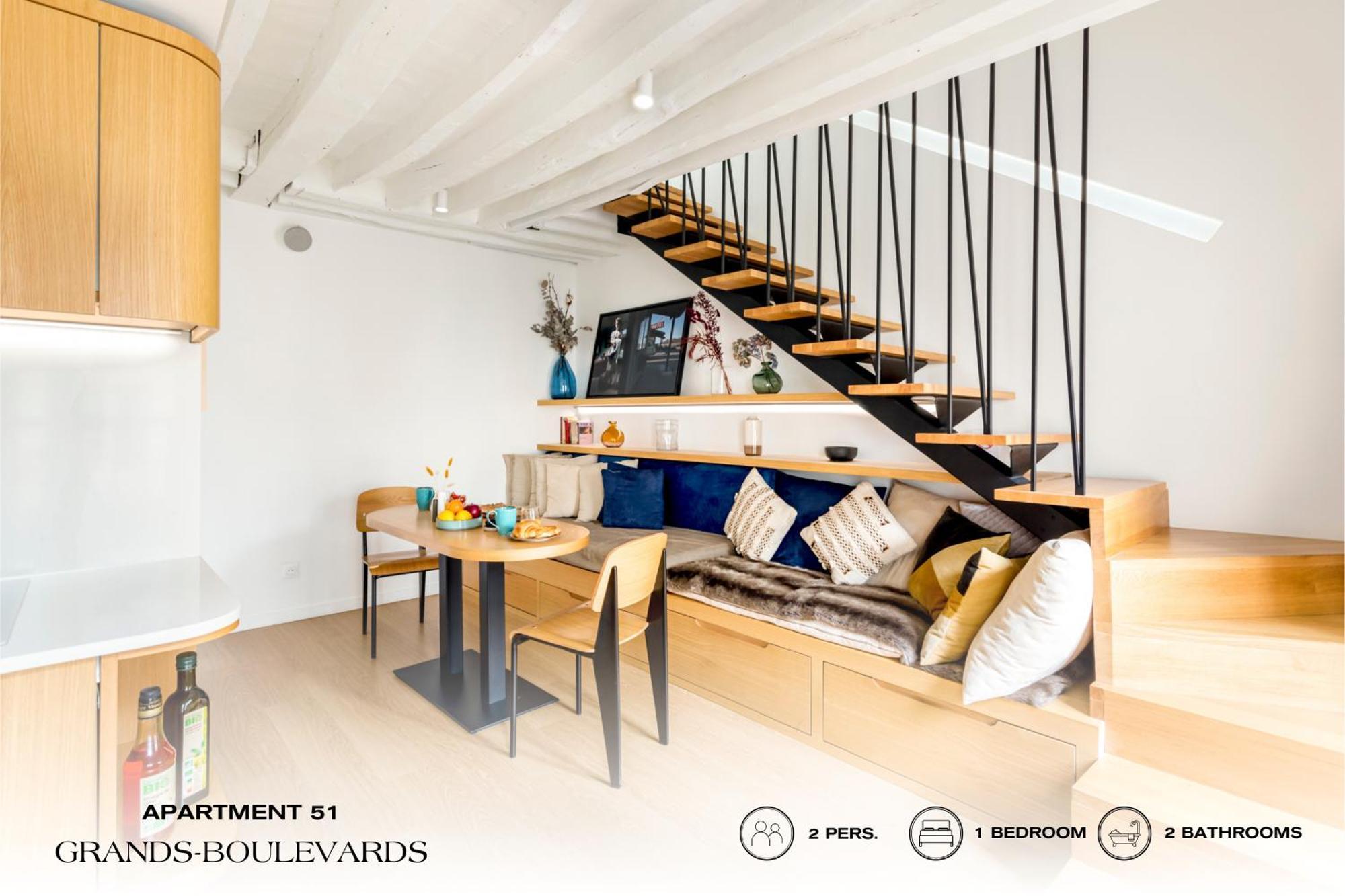 Beauquartier - Grands Boulevards Appartamento Parigi