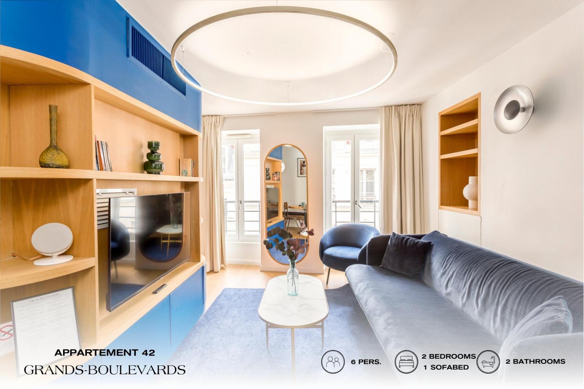 Appartamento Beauquartier - Grands Boulevards Parigi