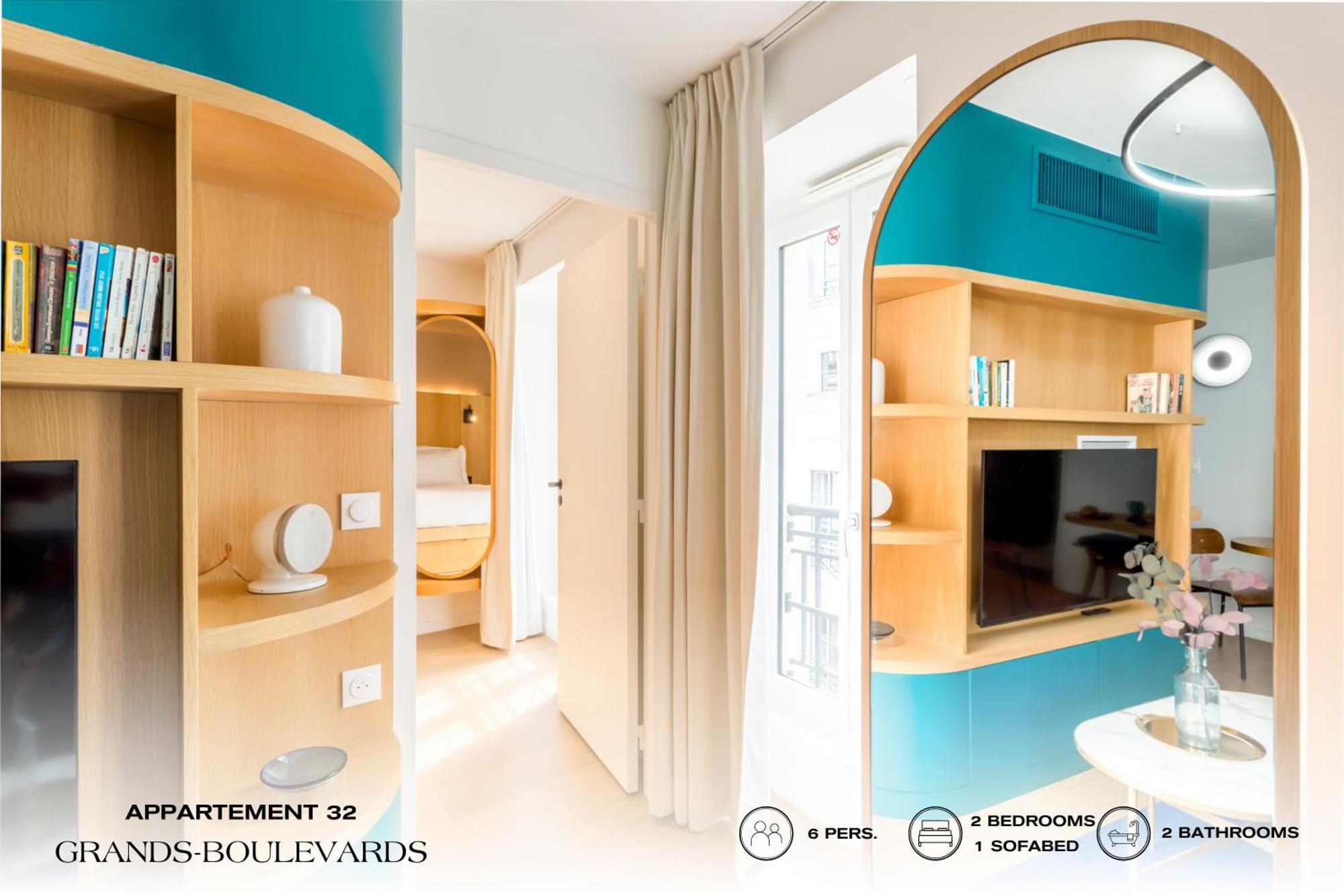 Appartamento Beauquartier - Grands Boulevards Parigi