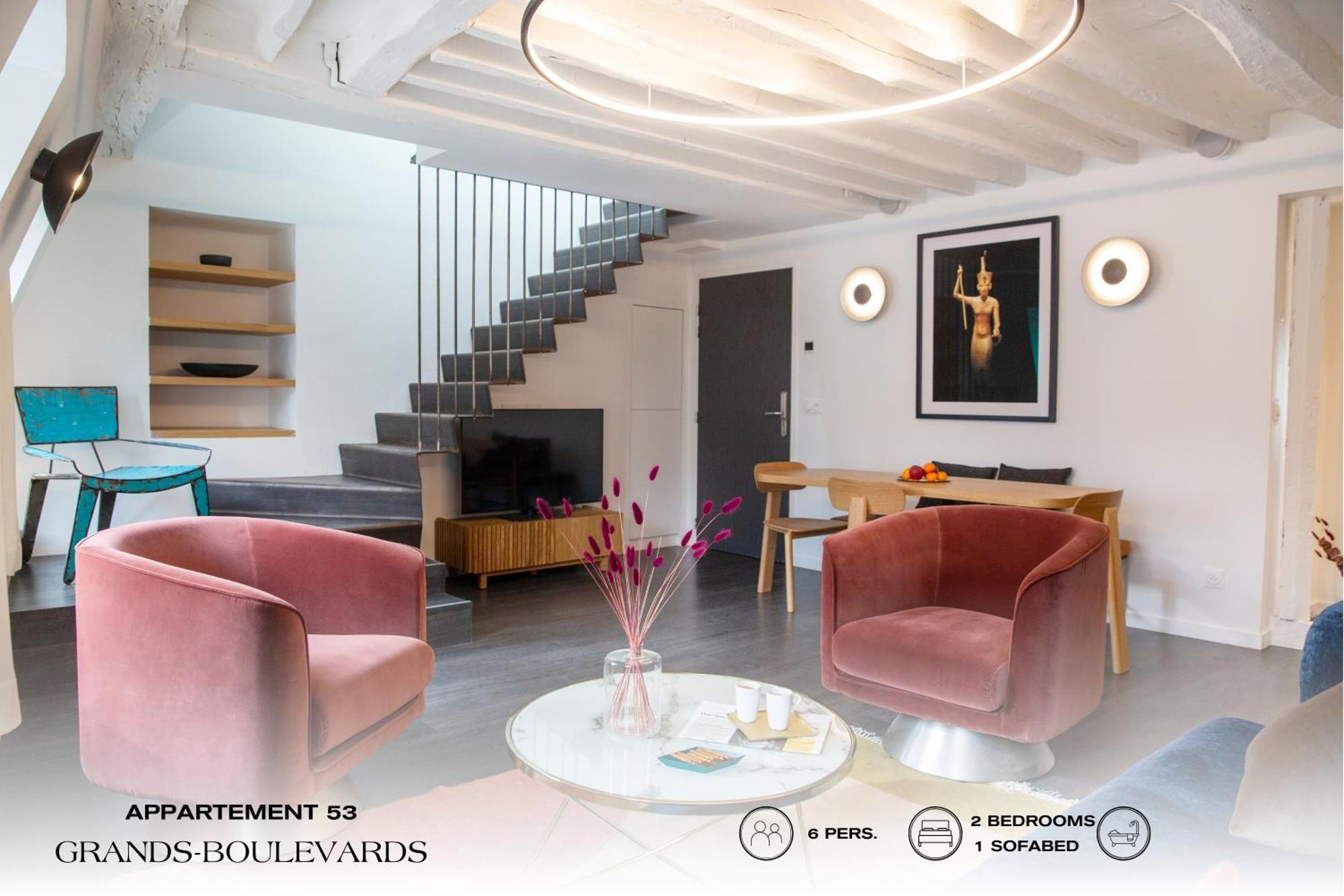 Beauquartier - Grands Boulevards Appartamento Parigi