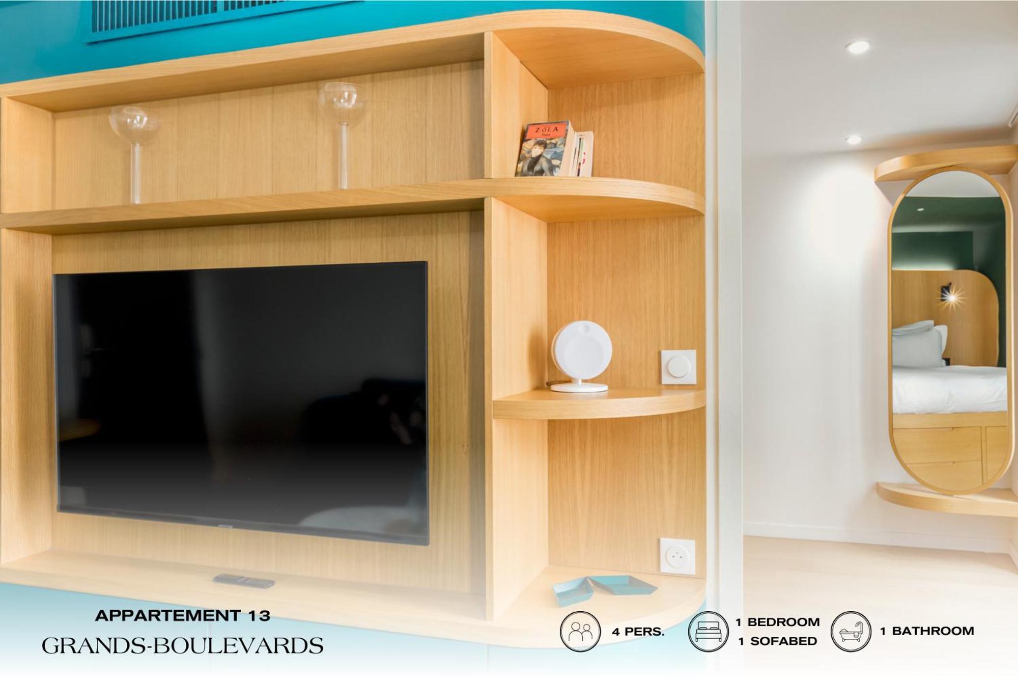 Beauquartier - Grands Boulevards Appartamento *