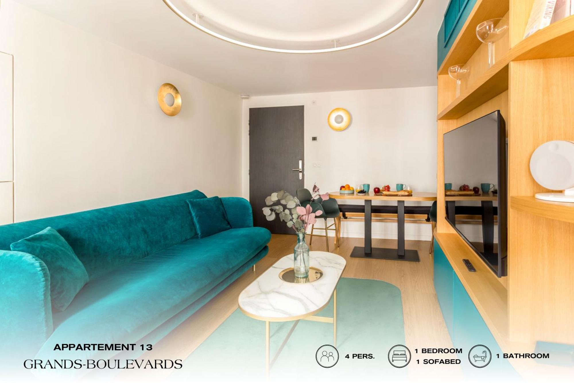 Beauquartier - Grands Boulevards Appartamento *