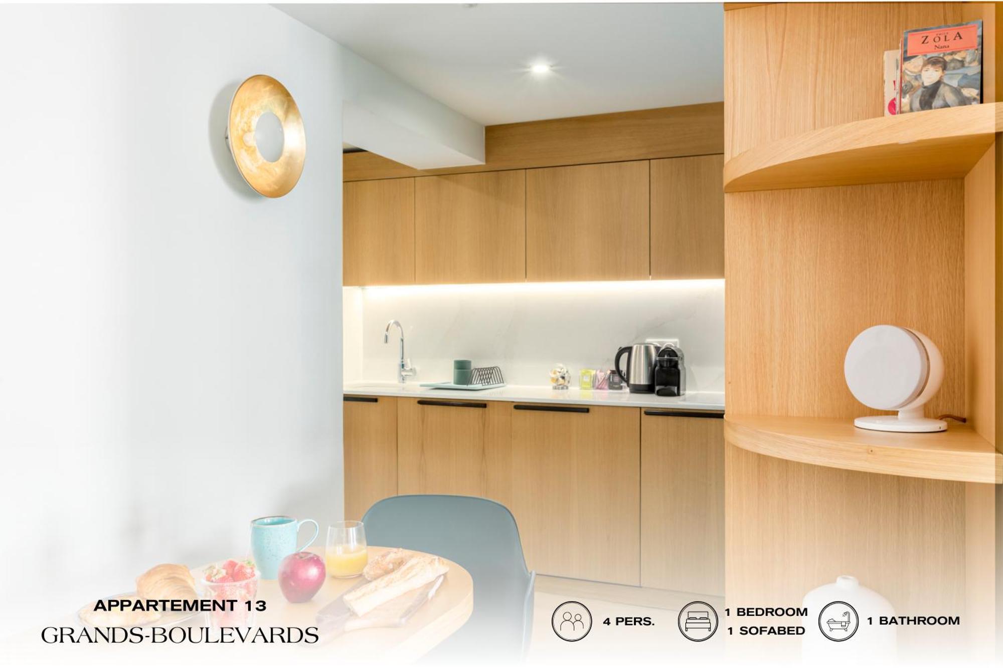Appartamento Beauquartier - Grands Boulevards Parigi